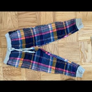 AERIE plaid pajama pants